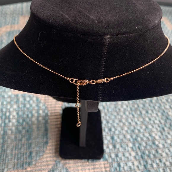 Banana Republic 3-Stone Crystal Pendant Necklace - Picture 7 of 8